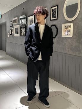 nakajiryoさん（メンズ・178cm）の春コーディネート