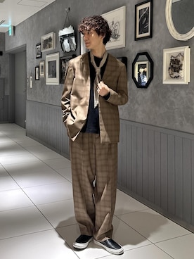 nakajiryoさん(メンズ・178cm)の冬コーディネート