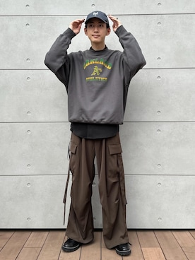 nakajiryoさん（メンズ・178cm・10代）の秋コーディネート