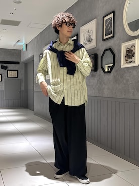 nakajiryoさん（メンズ・178cm）の冬コーディネート