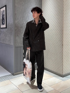 nakajiryoさん(メンズ・178cm)の冬コーディネート