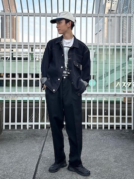「ADAM ET ROPE'（アダムエロペ）のアイテム」を使った、nakajiryoさん（メンズ・178cm）の夏コーディネート