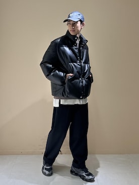 nakajiryoさん（メンズ・178cm）の冬コーディネート