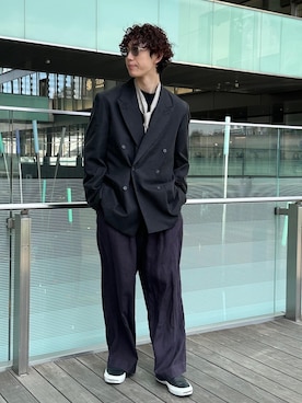 nakajiryoさん(メンズ・178cm)の春コーディネート