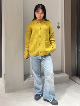 「Saturdays NYC（サタデーズ ニューヨークシティ ）のアイテム」を使った、HINAさん（レディース・162cm）の秋コーディネート