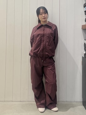 「Saturdays NYC（サタデーズ ニューヨークシティ ）のアイテム」を使った、HINAさん（レディース・162cm）の春コーディネート