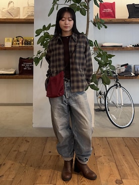 HINAさん（レディース・162cm）の秋コーディネート