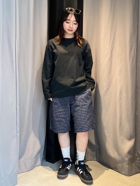 「フェスコーデ」｜「アイテム（レッグウェア）」を使った、HINAさん（レディース・162cm）の春コーディネート