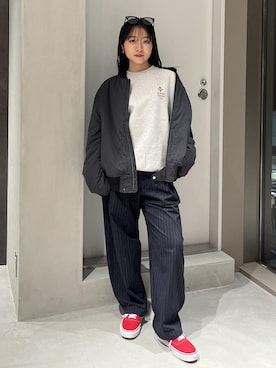 HINAさん（レディース・162cm）の冬コーディネート