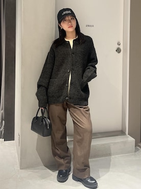 「アイテム（ハンドバッグ）」を使った、HINAさん（レディース・162cm・20代）の冬コーディネート