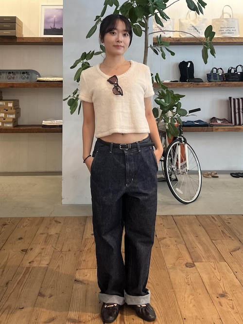 Alexis Shearling Tee  | WOMEN