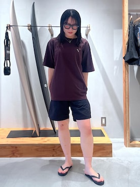 「フェスコーデ」｜「アイテム（パンツ）」を使った、HINAさん（レディース・162cm）の夏コーディネート