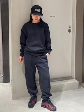 「Saturdays NYC（サタデーズ ニューヨークシティ ）のアイテム」を使った、HINAさん（レディース・162cm）の秋コーディネート