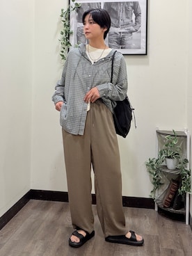 「BACK NUMBER（バックナンバー）のアイテム」を使った、AYUMiさん（レディース・166cm）の夏コーディネート