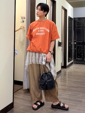 AYUMiさん（レディース・166cm）の夏コーディネート