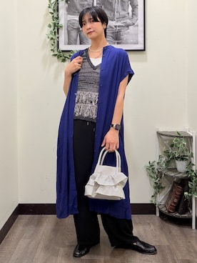 「Right-on（ライトオン）のアイテム」を使った、AYUMiさん（レディース・166cm）の夏コーディネート
