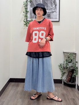 AYUMiさん(レディース・166cm)の夏コーディネート