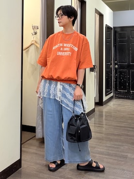 AYUMiさん（レディース・166cm）の夏コーディネート