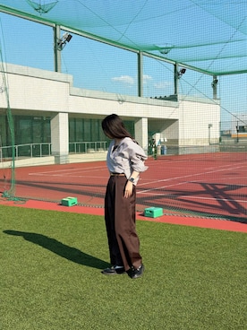 nanamiさん（レディース・163cm）の夏コーディネート