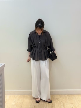 nanamiさん（レディース・163cm）の夏コーディネート