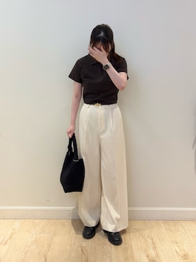 nanamiさん（レディース・163cm）の春コーディネート