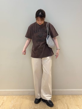 「Rie Miller（リエミラー）のアイテム」を使った、nanamiさん（レディース・163cm）の春コーディネート