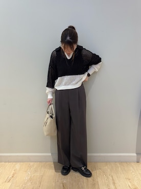 nanamiさん（レディース・163cm）の冬コーディネート