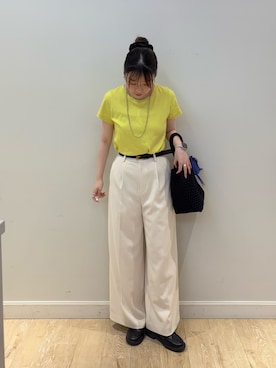 「grace grace （グラスグラス）のアイテム」を使った、nanamiさん（レディース・163cm）の夏コーディネート