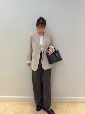 nanamiさん（レディース・163cm）の春コーディネート