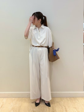 nanamiさん（レディース・163cm）の春コーディネート