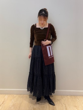 「ノーリーズ」｜nanamiさん（レディース・163cm）の秋コーディネート