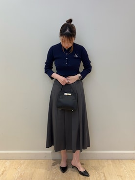 「ノーリーズ」｜nanamiさん（レディース・163cm）の秋コーディネート