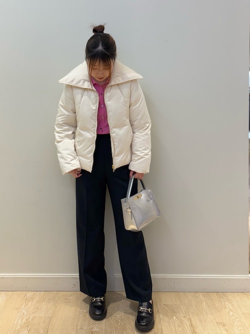 《手洗い可能》16Gマレー襟付きカーディガン