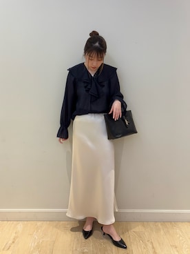 nanamiさん（レディース・163cm）の春コーディネート