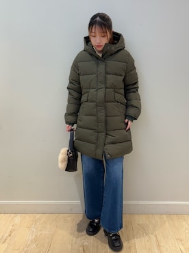 「アイテム（チャーム）」を使った、nanamiさん（レディース・163cm）の秋コーディネート