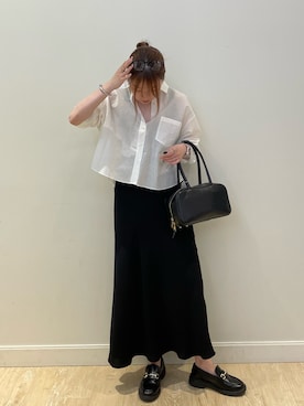 「NOLLEY’S Sophi（ノーリーズソフィ）のアイテム」を使った、nanamiさん（レディース・163cm）の夏コーディネート