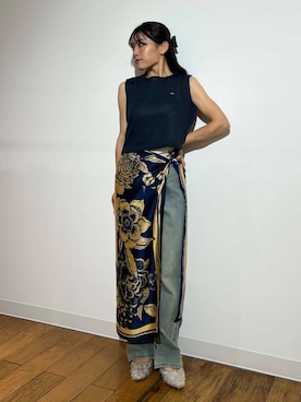 「アイテム（財布/小物）」を使った、アンリさん（レディース・152cm）の夏コーディネート