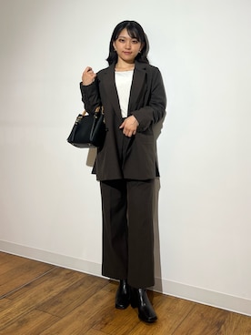 アンリさん（レディース・152cm・20代）の秋コーディネート