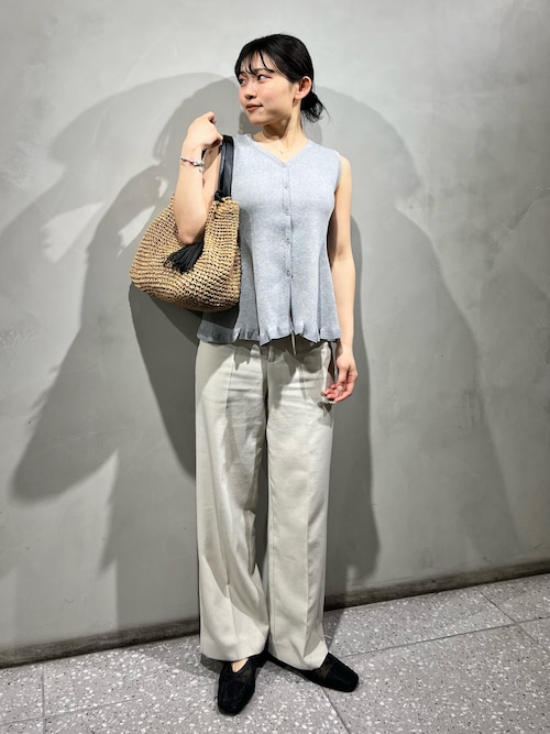 セール】『一部WEB限定』『UR TECH DRYLUXE』リネンライクワイドパンツ