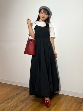 「アイテム（ワンピース/ドレス）」を使った、アンリさん（レディース・152cm・20代）の夏コーディネート