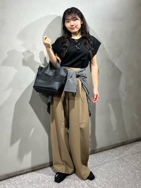 「RODE SKO（ロデスコ）のアイテム」を使った、あんりさん（レディース・152cm）の夏コーディネート