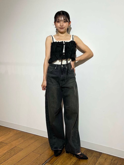 『MADE IN JAPAN』チャンキーヒールリボンパンプス