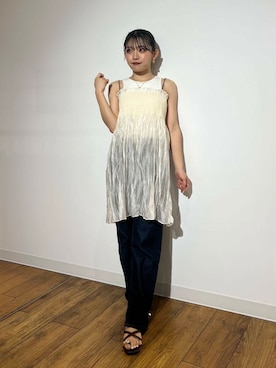 アンリさん（レディース・152cm）の夏コーディネート