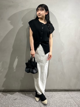 「RODE SKO（ロデスコ）のアイテム（シューズ）」を使った、アンリさん（レディース・152cm）の春コーディネート