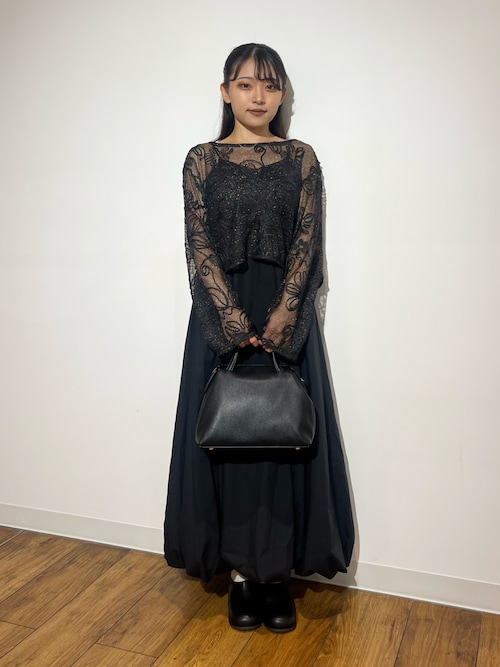 セール】コードシシュウメッシュトップ（Tシャツ/カットソー）｜SENSE