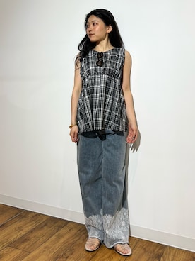 あんりさん(レディース・152cm)の夏コーディネート