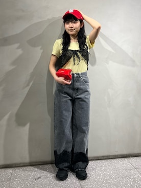 「'47（フォーティーセブン）のアイテム」を使った、アンリさん（レディース・152cm）の春コーディネート