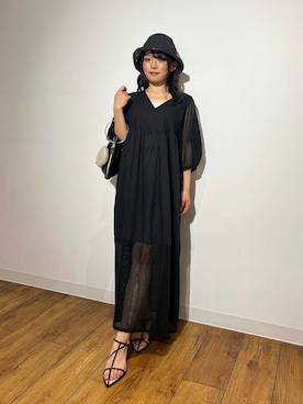 「152cm」｜アンリさん（レディース・152cm）の夏コーディネート