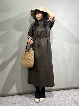 「RODE SKO（ロデスコ）のアイテム（シューズ）」を使った、アンリさん（レディース・152cm）の春コーディネート