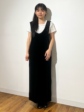 「SENSE OF PLACE by URBAN RESEARCH（センスオブプレイスバイアーバンリサーチ）のアイテム（スリッポン）」を使った、あんりさん（レディース・152cm）の夏コーディネート
